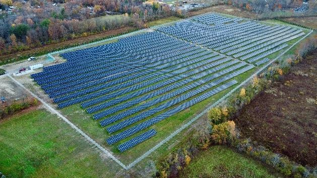Ballston Spa solar project photograph