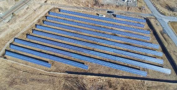 Coxsackie solar project photograph